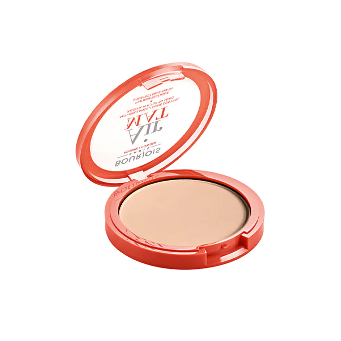 Bourjois Air Mat Compact Powder Up To 14Hr Shine Control  - 01 Rose Ivory