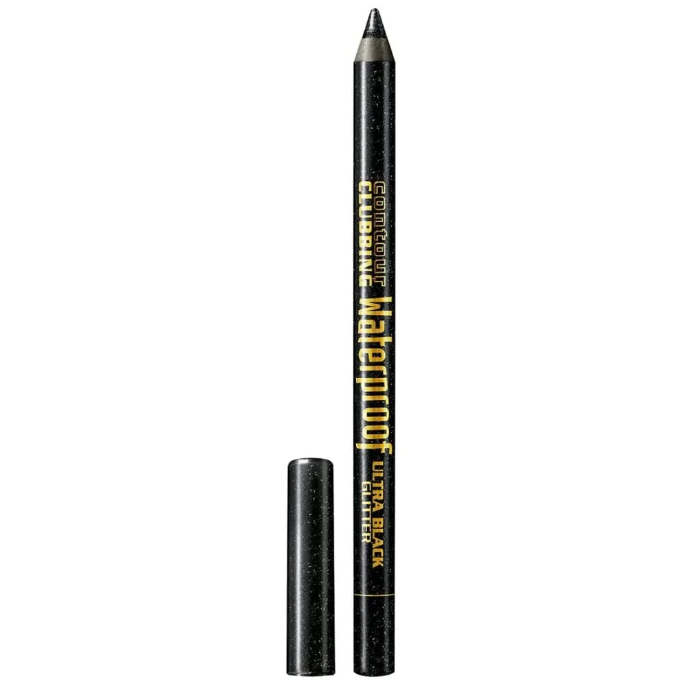 Bourjois Contour Clubbing Waterproof Eyeliner - 55 Ultra Black Glitter