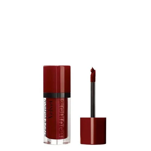 Bourjois Rouge Edition Velvet Liquid Lipstick - 19 Jolie-De-Vin - Image 3
