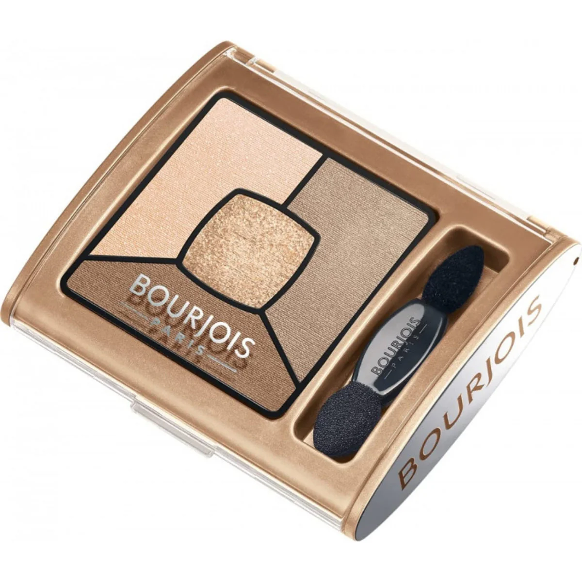 Bourjois Smoky Stories Quad Eyeshadow Palette - 06 Upside Brown - Image 2