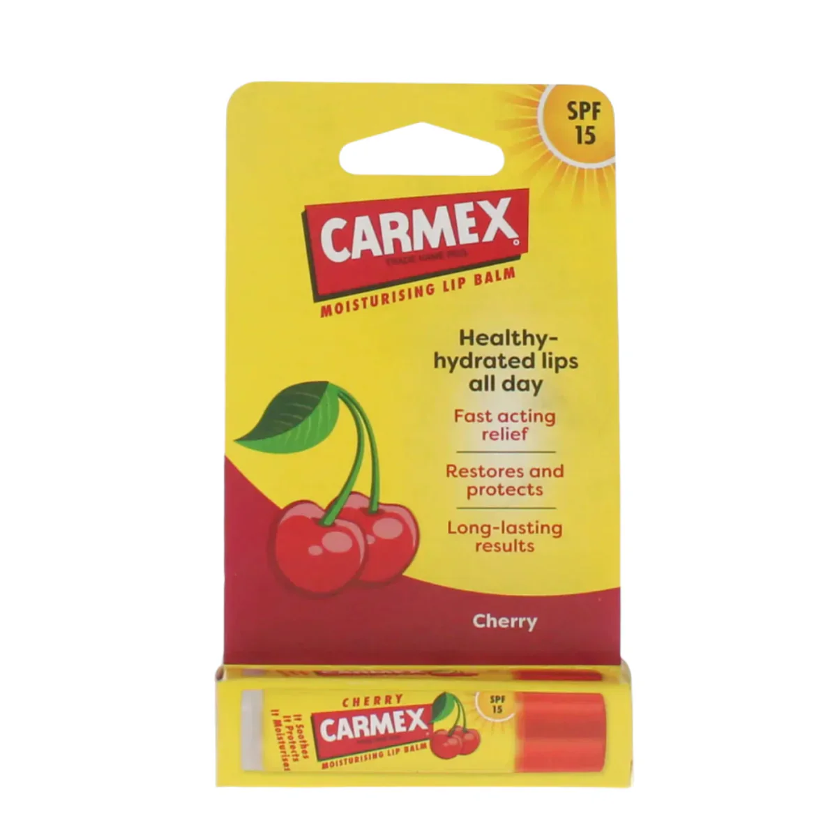 Carmex Sun Protection Lip Balm SPF15 - Cherry