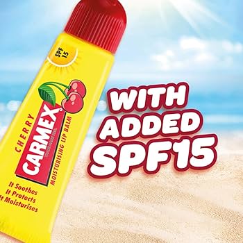 Carmex Sun Protection Lip Balm SPF15 - Cherry - Image 3