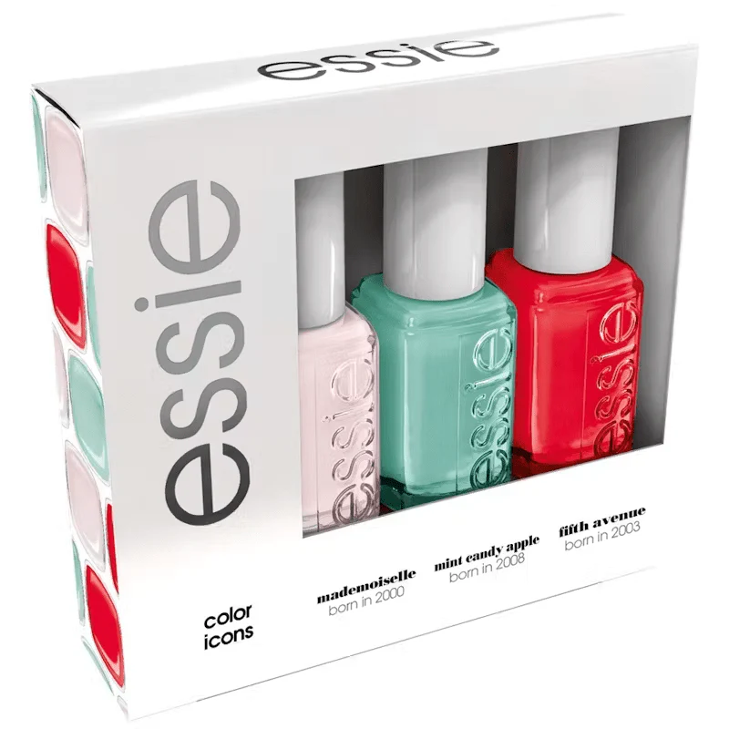Essie Color Icons Nail Polish - Mademoiselle ,  Fifth Avenue , Mint Candy Apple