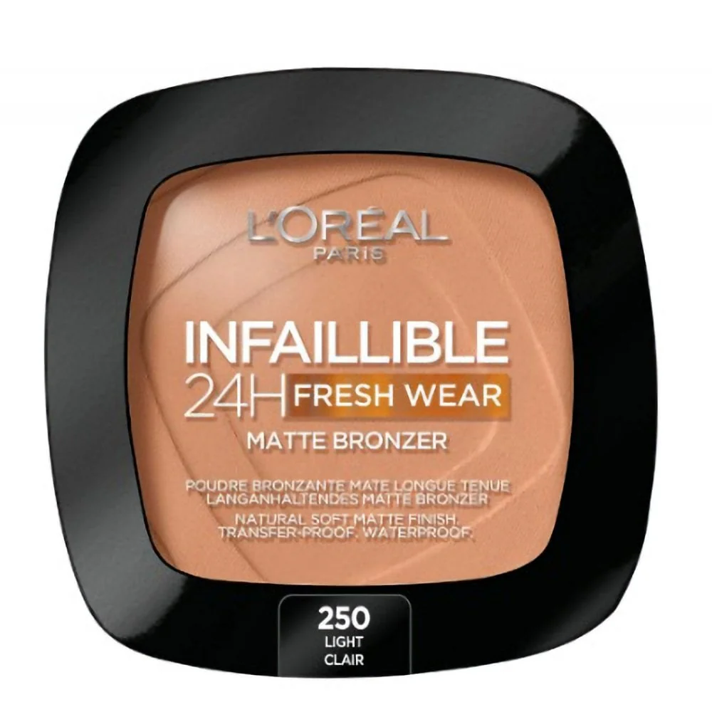 L'Oreal Infaillible 24H Fresh Wear Matte Bronzer - 250 Light