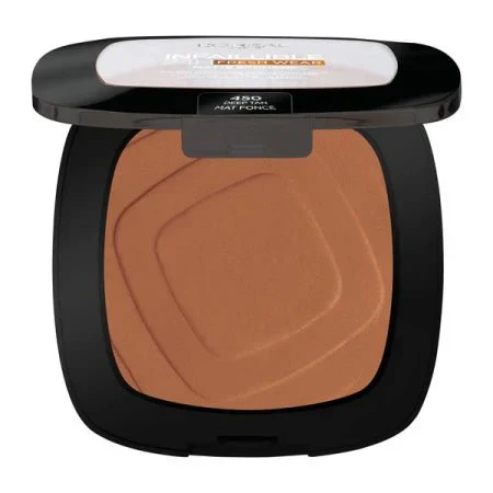 L'Oreal Infaillible 24H Fresh Wear Matte Bronzer - 450 Deep Tan - Image 2