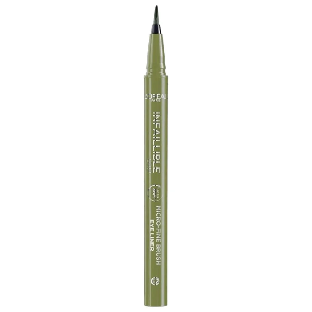 L'Oreal Infaillible Micro-Fine Brush Eye Liner - 05 Sage Green