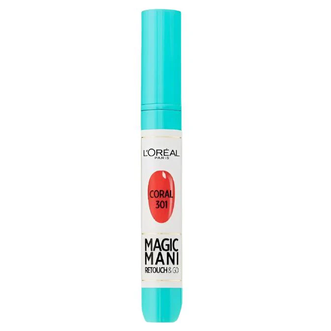 L'Oreal Magic Mani Retouch & Go - 301 Coral