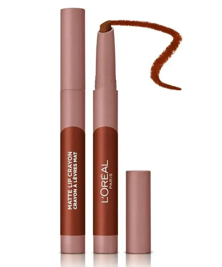 L'Oreal Paris Matte Lip Crayon - 109 Flirty Toffee