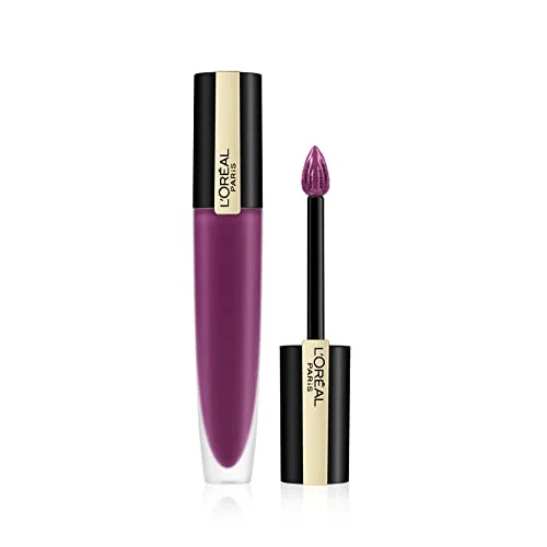 L'Oréal Rouge Signature Liquid Lipstick - Voodoo 204 - Image 4