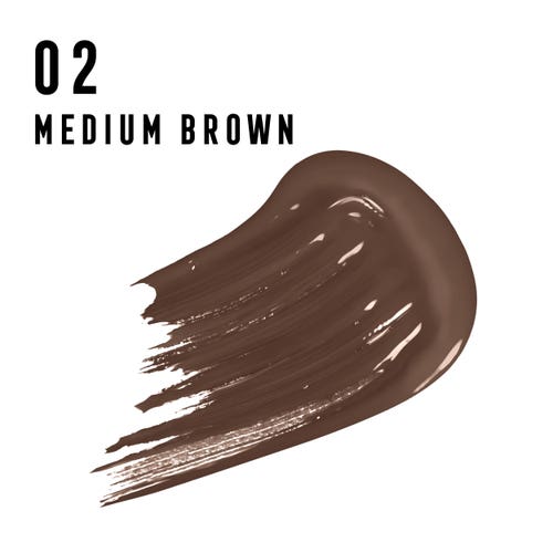 Max Factor Browfinity Longwear Brow Tint - 002 Medium Brown - Image 3