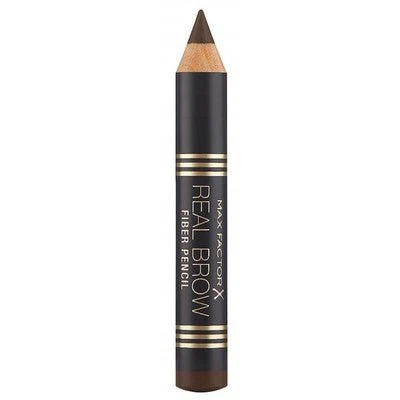 Max Factor Real Brow Fiber Pencil - 004 Deep Brown - Image 2