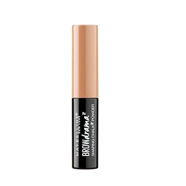 Maybelline Brow Drama Shaping Chalk Powder - Soft Brown - Image 2