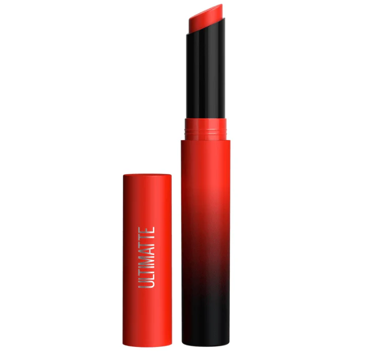 Maybelline Colour Show Ultimatte Lipstick - 299 More Scarlet