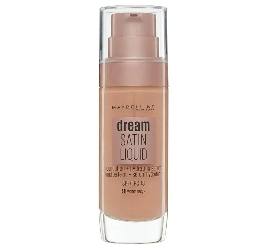 Maybelline Dream Satin Liquid Foundation - 41 Warm Beige