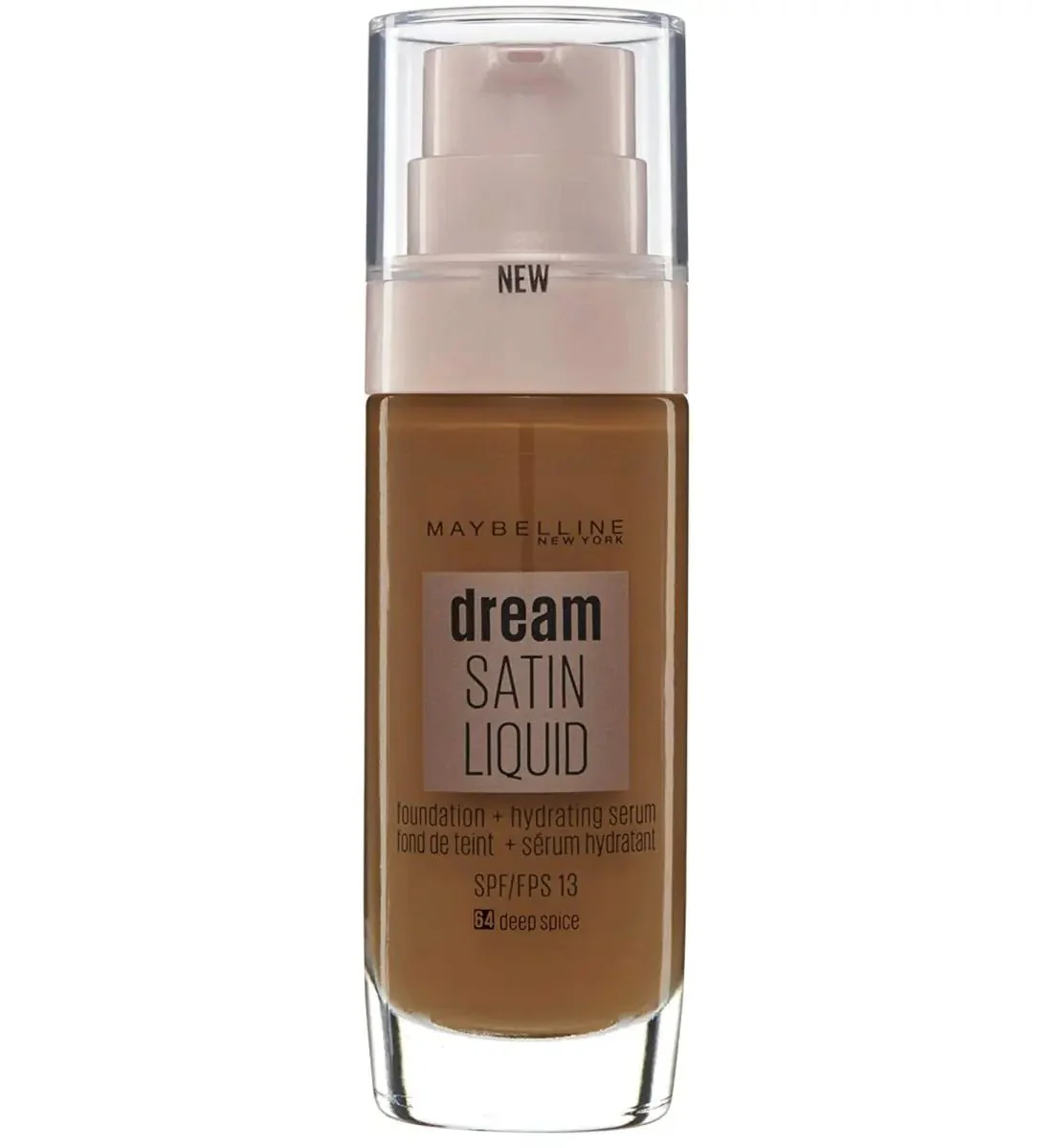 Maybelline Dream Satin Liquid Foundation 64 Deep Spice