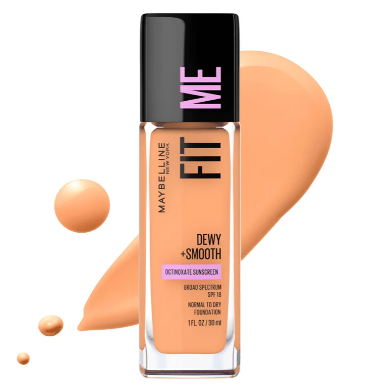 Maybelline Fit Me Dewy + Smooth Foundation Soft Honey