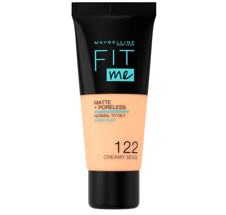 Maybelline Fit Me Matte + Poreless Foundation - 122 Creamy Beige