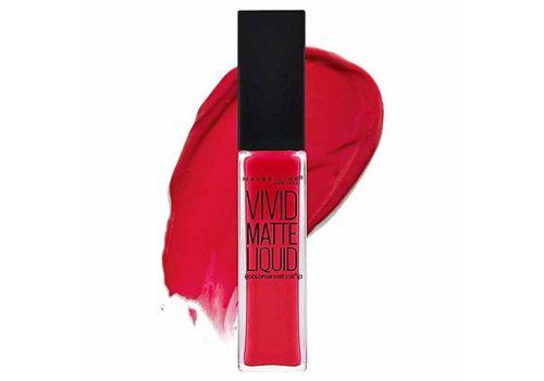 Maybelline Go Rio Vivid Matte Liquid Lipstick - 35 Rebel Red - Image 3