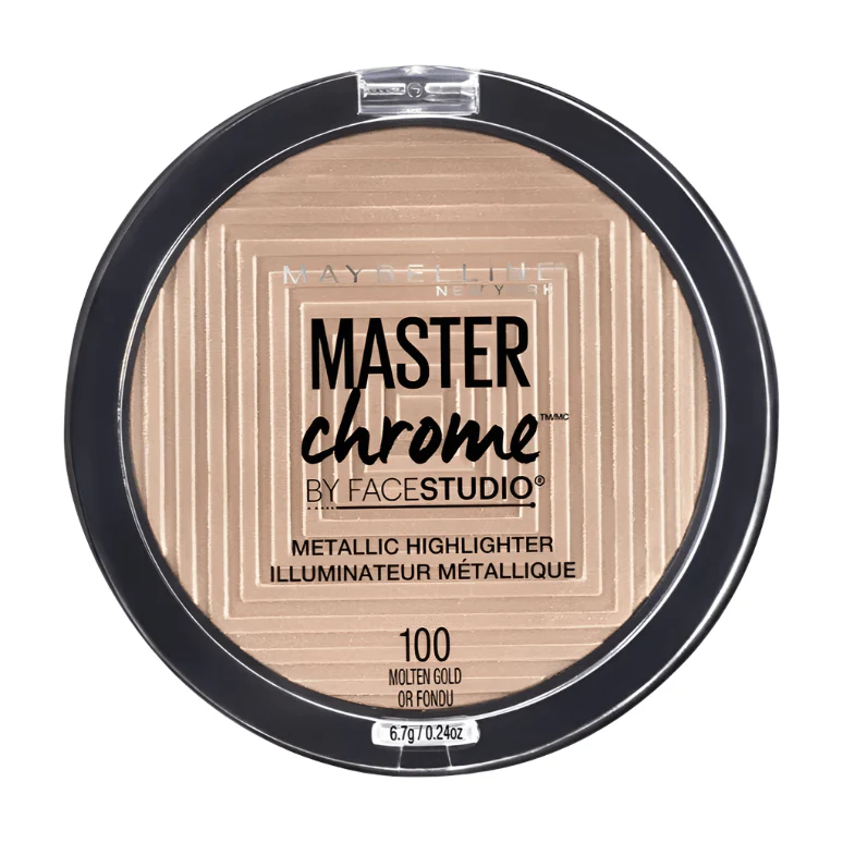 Maybelline Master Chrome Highlighting Powder 100 Molten Gold