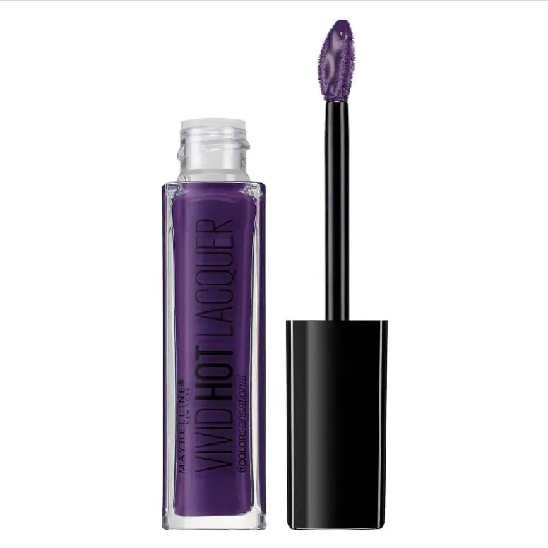 Maybelline Vivid Hot Lacquer Lipstick 78 Royale - Image 2