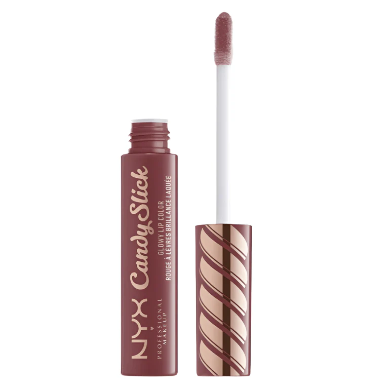 NYX Candy Slick Glowy Lip Color - 10 S'More Please - Image 3