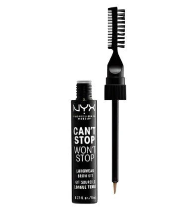 NYX Can't Stop Won't Stop Longwear Brow Kit - 02 Taupe