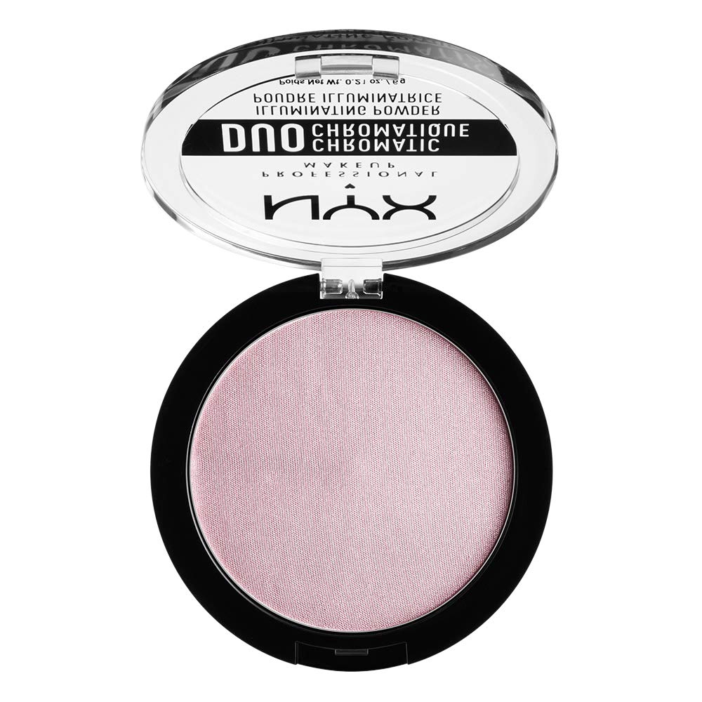 NYX Duo Chromatic Illuminating Powder Highlighter - 02 Lavender Steel - Image 3