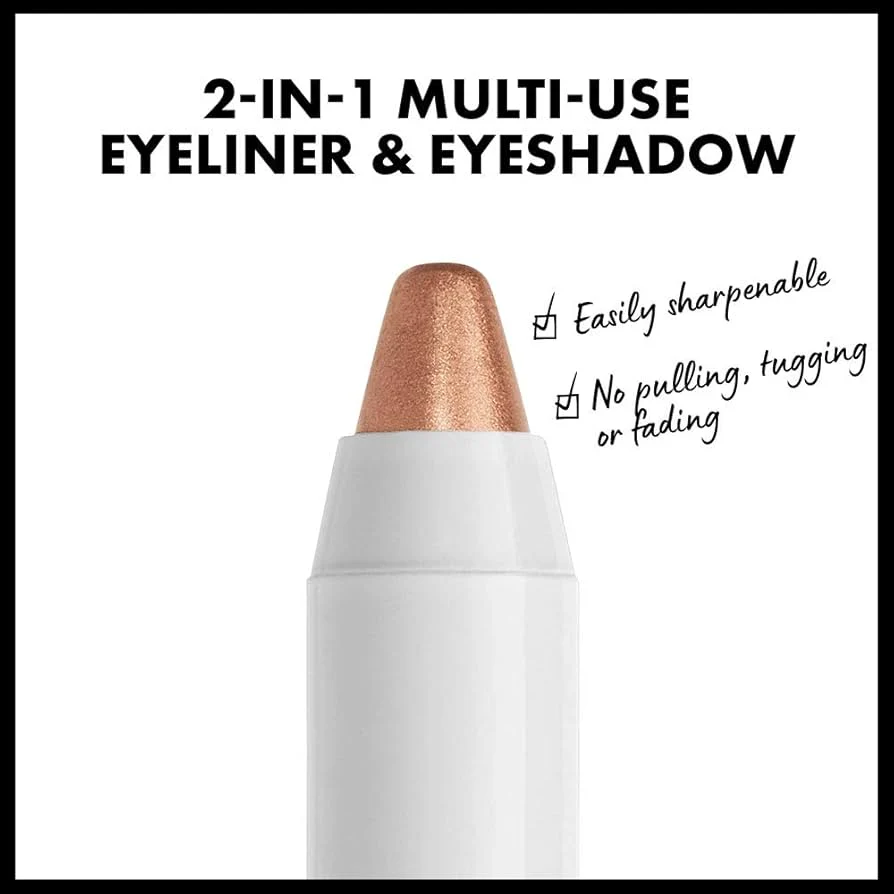 NYX Jumbo Eye Pencil - 625 Sparkle Nude - Image 3