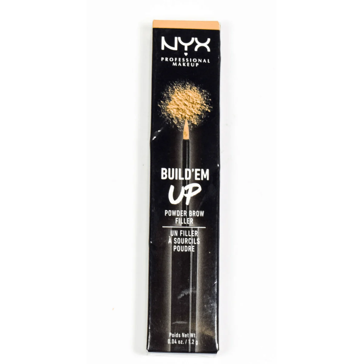 NYX Professional Makeup Build'em Up Powder Brow Filler - 01 Blonde - Image 2