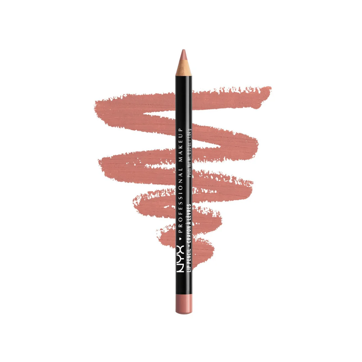 NYX Professional Makeup Lip Pencil - 858 Nude Pink - Image 3