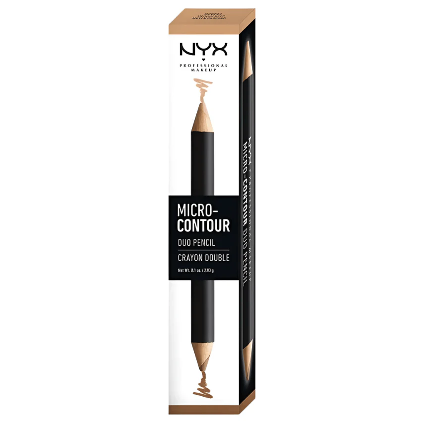 NYX Professional Makeup Micro-Contour Duo Pencil - 03 Medium Deep