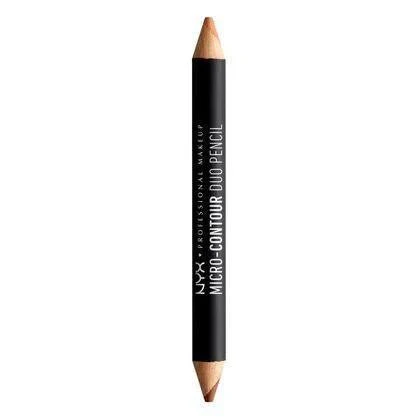 NYX Professional Makeup Micro-Contour Duo Pencil - 03 Medium Deep - Image 2