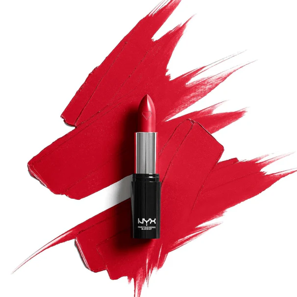 NYX Professional Makeup Shout Loud Satin Lipstick 11 Red Haute - Image 2