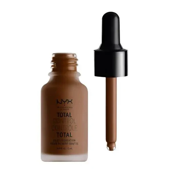 NYX Professional Makeup Total Control Drop Foundation 21 Cocoa - Image 2