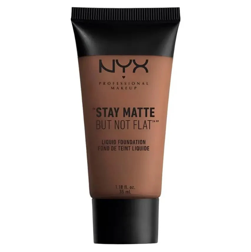 NYX "Stay Matte But Not Flat" Liquid Foundation 19 Cocoa