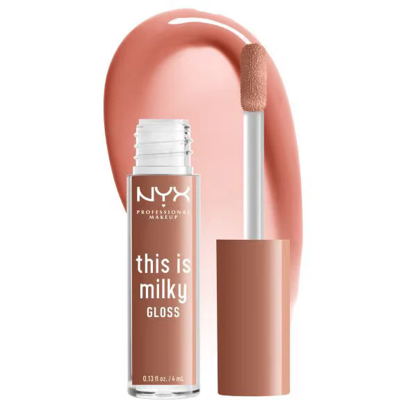 NYX This is Milky Lip Gloss - Pink Shake - Image 2