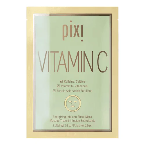 Pixi Vitamin C Energizing Sheet Mask - 3pack
