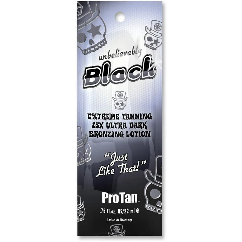 Pro Tan Unbelievably Black Bronzing Tanning Accelerator Sachet 22ml