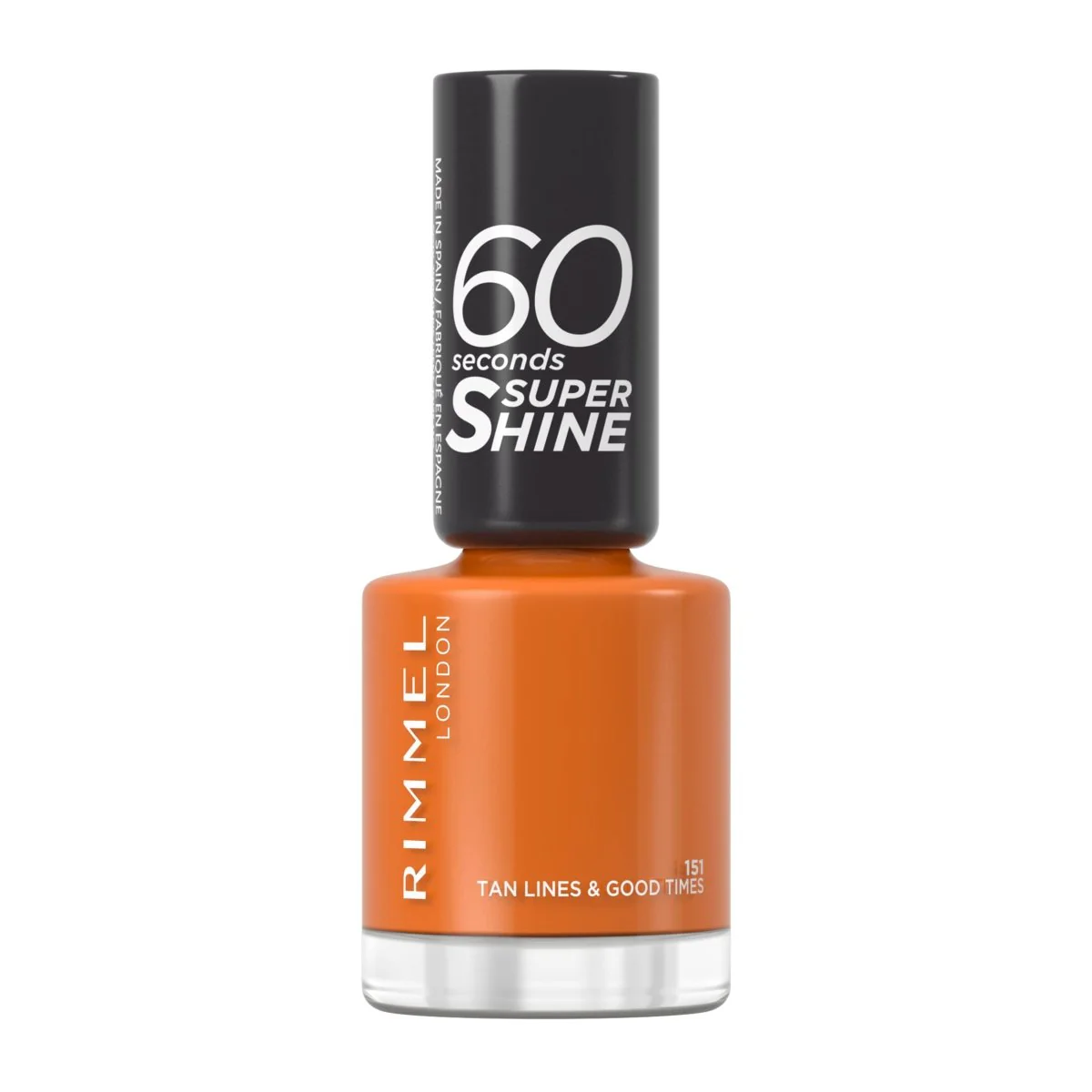 Rimmel 60 Seconds Super Shine Nail Polish - 151 Tan Lines & Good Times