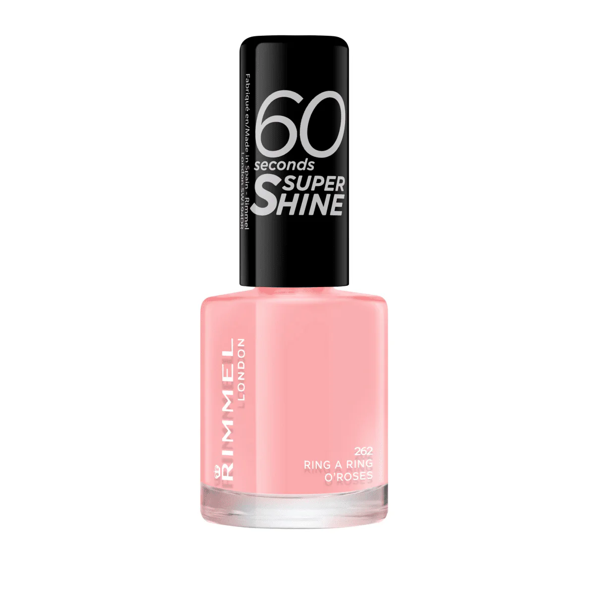 Rimmel 60 Seconds Super Shine Nail Polish - 262 Ring A Ring O'Roses
