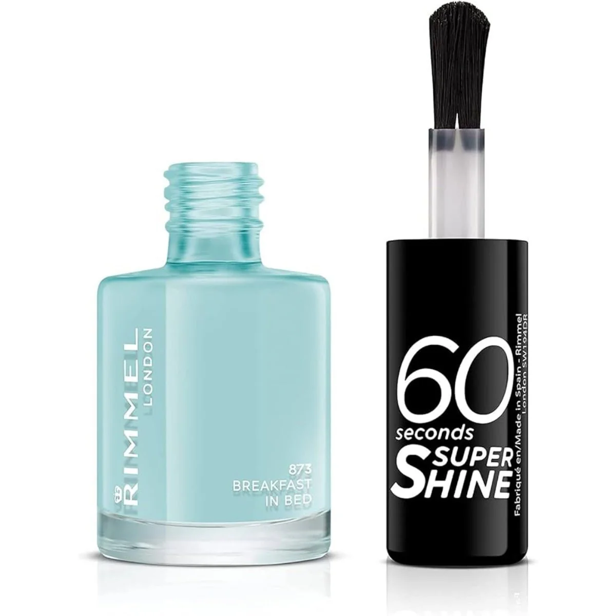 Rimmel 60 Seconds Super Shine Nail Polish - 873 Breakfast In Bed - Image 2