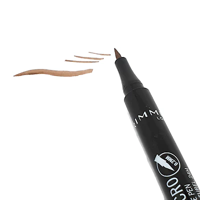 Rimmel Brow Pro Micro Stroke Pen - 002 Honey Brown - Image 3