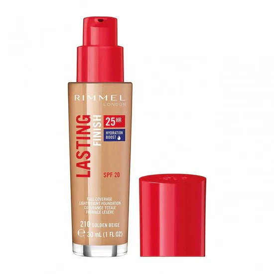 Rimmel Lasting Finish Foundation 30ml - 210 Golden Beige - Image 2