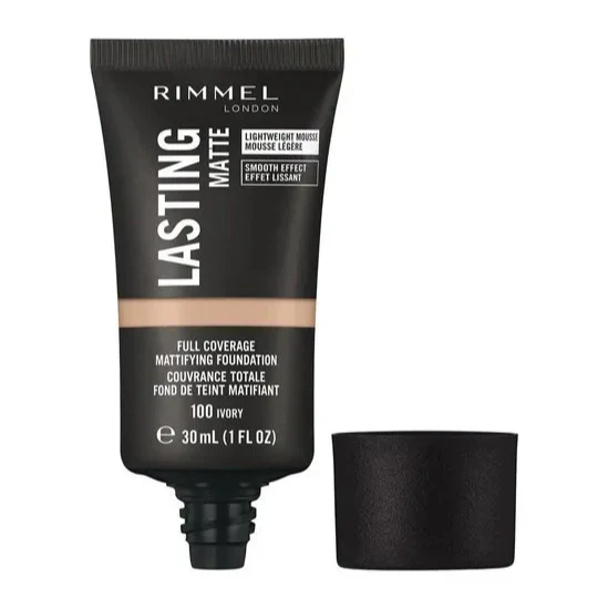 Rimmel Lasting Matte Foundation - 100 Ivory