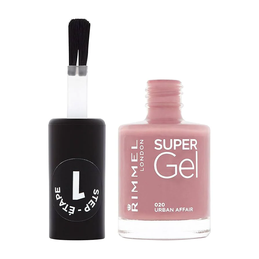 Rimmel Super Gel Nail Polish - 020 Urban Affair - Image 2