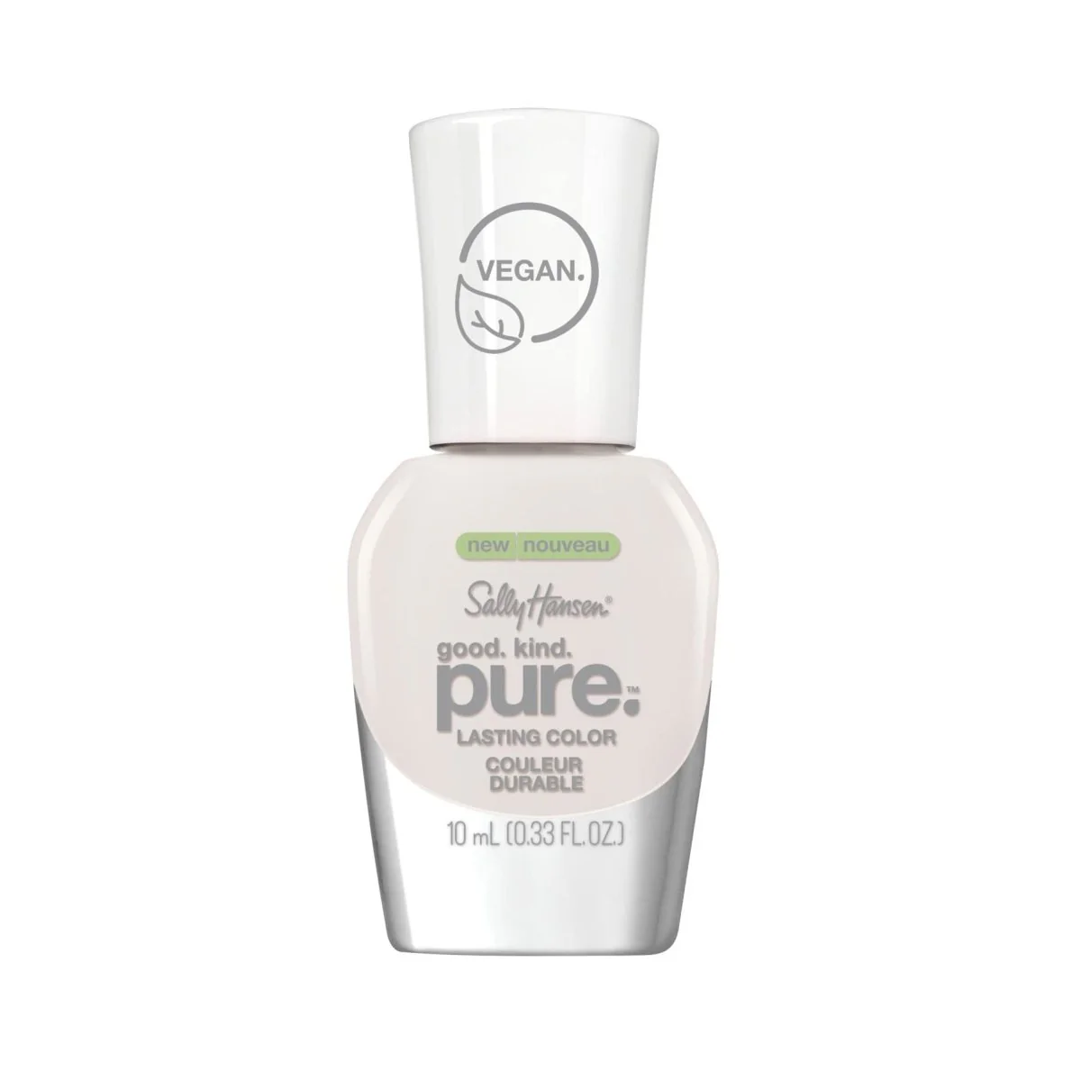 Sally Hansen Good Kind Pure Lasting Color Nail Polish - 110 White Tea Sheer