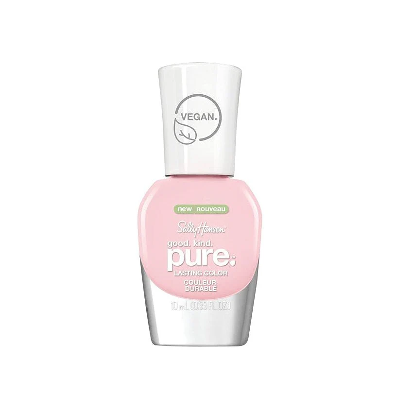 Sally Hansen Good Kind Pure Lasting Color Nail Polish - 200 Pink Cloud Sheer